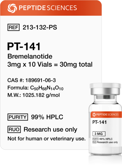 PT-141 (3mg x 10 Vials = 30mg)
