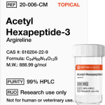 Buy Acetyl Hexapeptide-3 (Argireline) 200mg (Topical)