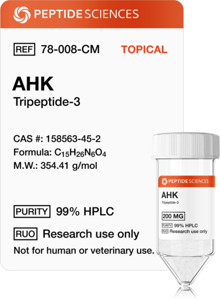 Buy AHK (Tripeptide-3) 200mg (Topical)