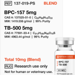 Buy BPC-157, TB-500 (Thymosin Beta-4)