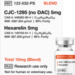 CJC-1295 (no DAC), Hexarelin 10mg (Blend) for sale