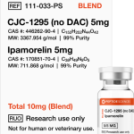 CJC-1295 (No DAC), Ipamorelin 10mg (Blend) for sale USA