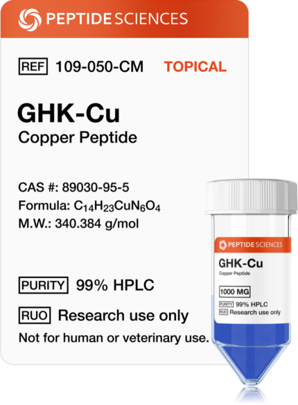 Buy GHK-Cu 1gram (Copper Peptide) (1000mg) (Topical) Online USA