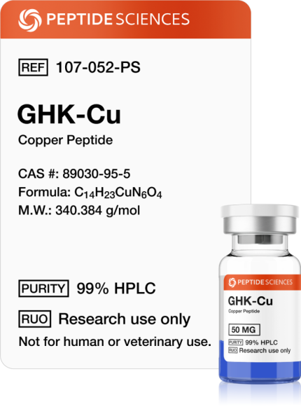 Buy GHK-Cu 50mg Copper Peptide