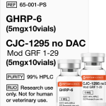 Buy GHRP-6 (5mg x 10), CJC-1295 no DAC (5mg x 10) Online