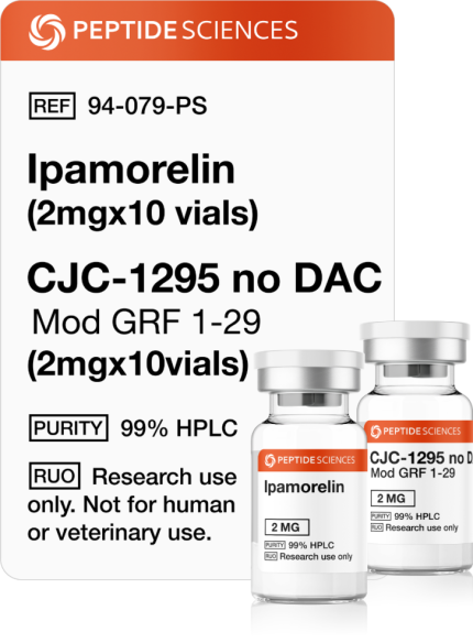 Buy Ipamorelin (2mg x 10), CJC-1295 no DAC (2mg x 10)