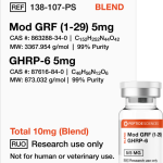 Mod GRF + GHRP-6 10mg | Research Peptide USA