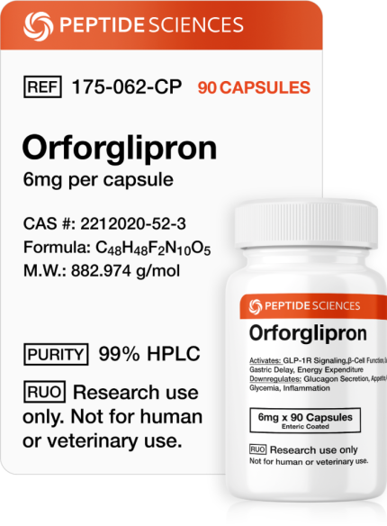 Buy Orforglipron (6mg x 90 Capsules = 540mg)