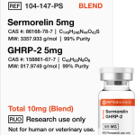 Sermorelin, GHRP-2 10mg (Blend) for sale USA