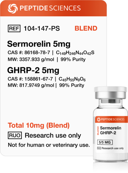 Sermorelin, GHRP-2 10mg (Blend) for sale USA