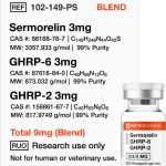buy Sermorelin, GHRP-6, GHRP-2 9mg (Blend) online