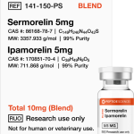 Buy Sermorelin, Ipamorelin 10mg (Blend) USA