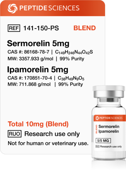 Buy Sermorelin, Ipamorelin 10mg (Blend) USA
