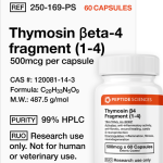 Thymosin Beta-4 Fragment (1-4) (Ac-SDKP) 500mcg (60 Capsules)