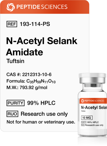 Buy N-Acetyl Selank Amidate 10mg