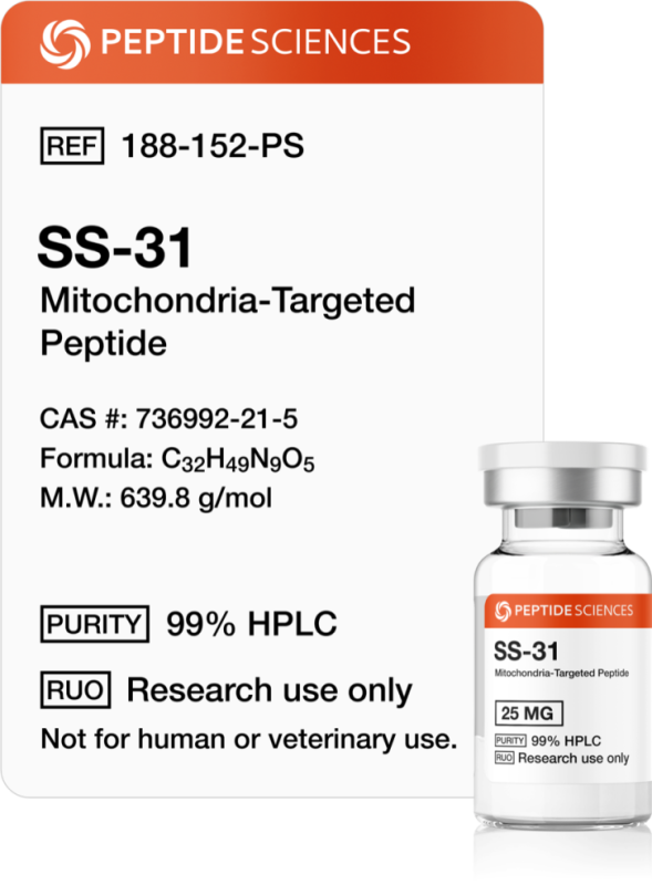 Buy SS-31 25mg Peptides Online USA